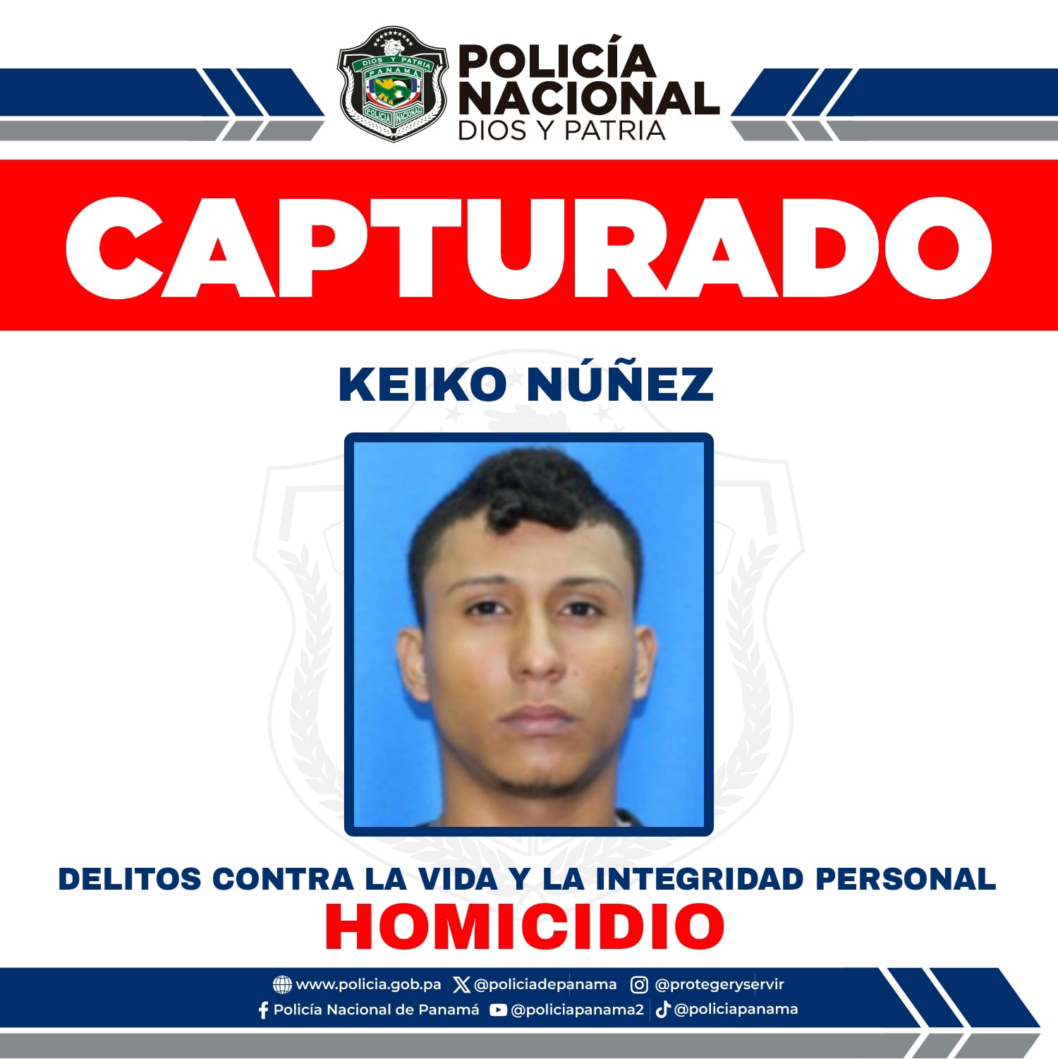 Aprehenden a Keiko en Costa Rica; era uno de los más buscados por homicidio 