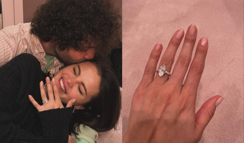 Detalles del anillo de compromiso de Selena Gomez 