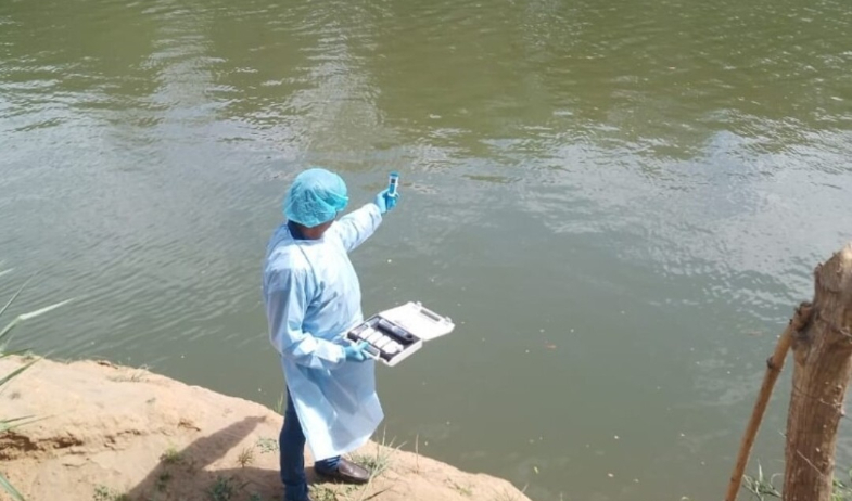 Inspeccionan puntos de extracción de agua para garantizar calidad en las mojaderas 