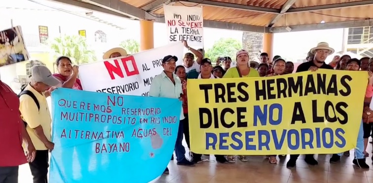  Organizaciones campesinas de Capira rechazan la construcción de un reservorio en el río Indio 