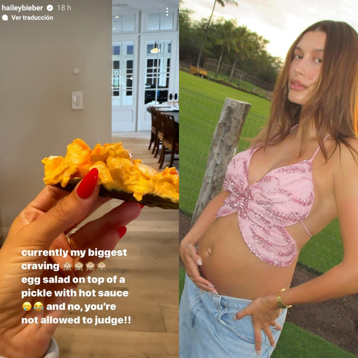 HAILEY BIEBER ANTOJO