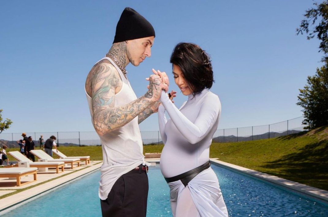 Kourtney Kardashian y Travis Barker