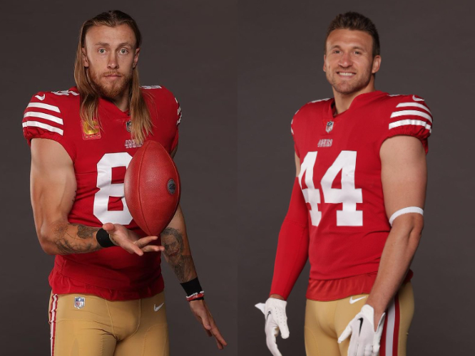 San Fracisco 49er’s, George Kittle y Kyle Juszczyk