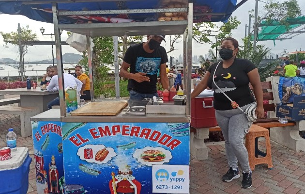 Vendedores de emparedado