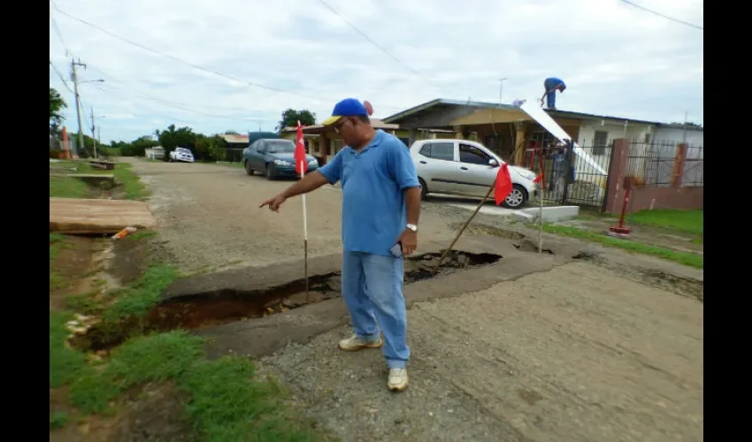 Problemas con las calles en Chitré