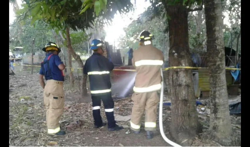 Incendio en Veraguas. 