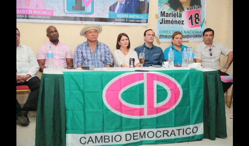 Cambio Democrático está listo para sus elecciones. Foto: Cortesía 