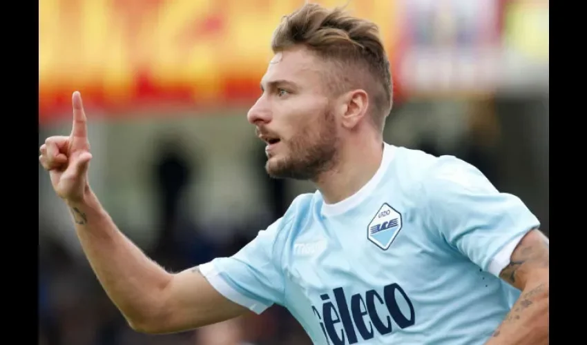 El jugador Ciro Immobile. Foto: EFE