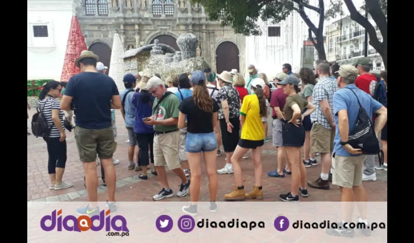 Estos turistas de Texas, Estados Unidos se la pasaron muy bien en la Cinta Costera. Foto: Jesús Simmons