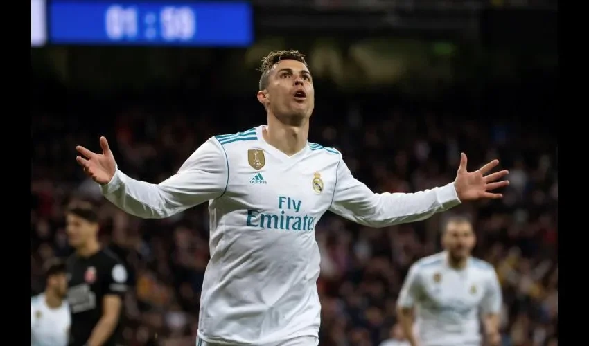  El delantero portugués del Real Madrid Cristiano Ronaldo. Foto: EFE