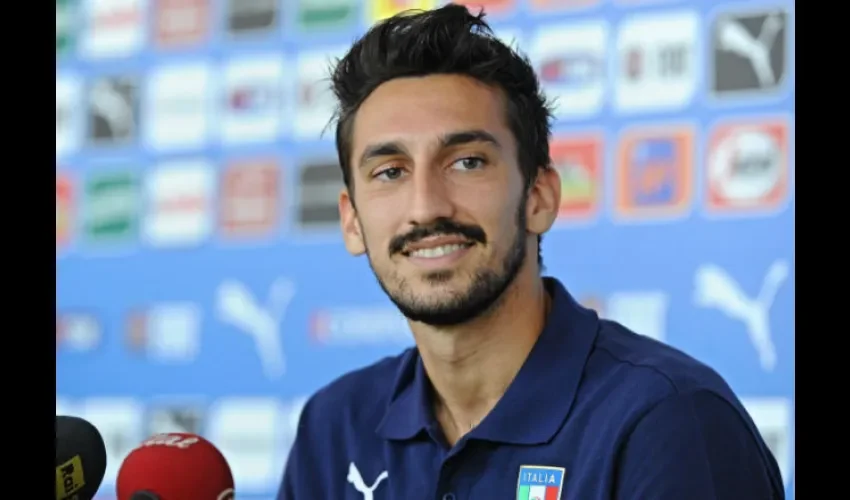 El jugador Davide Astori. Foto: EFE