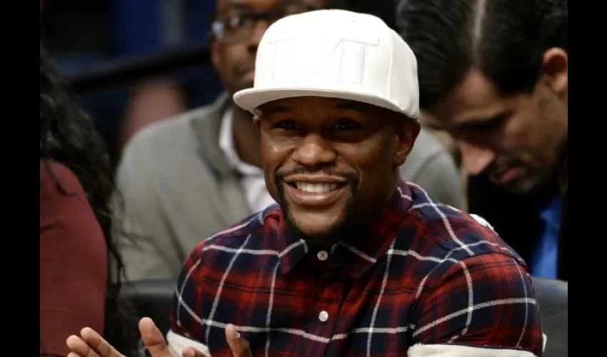 El expugilista Floyd Mayweather.