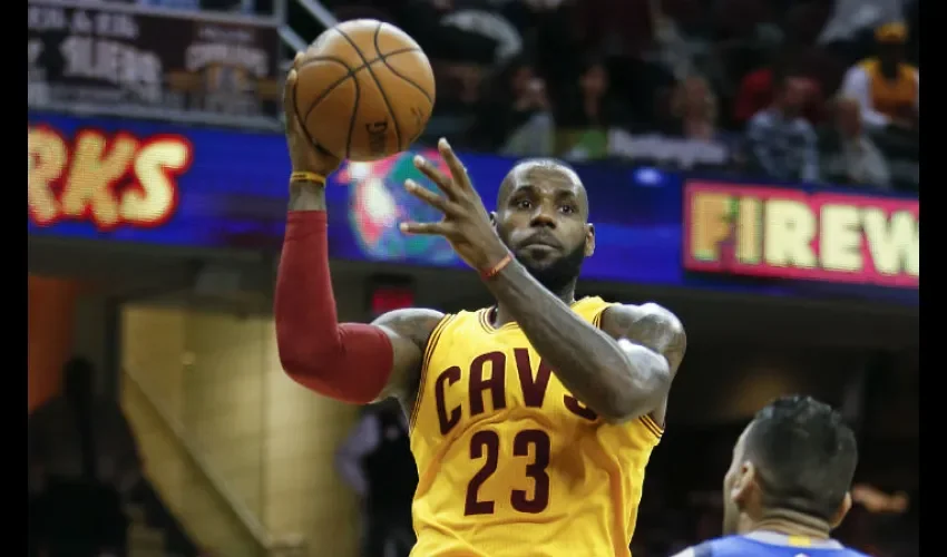 El jugador LeBron James. Foto: AP