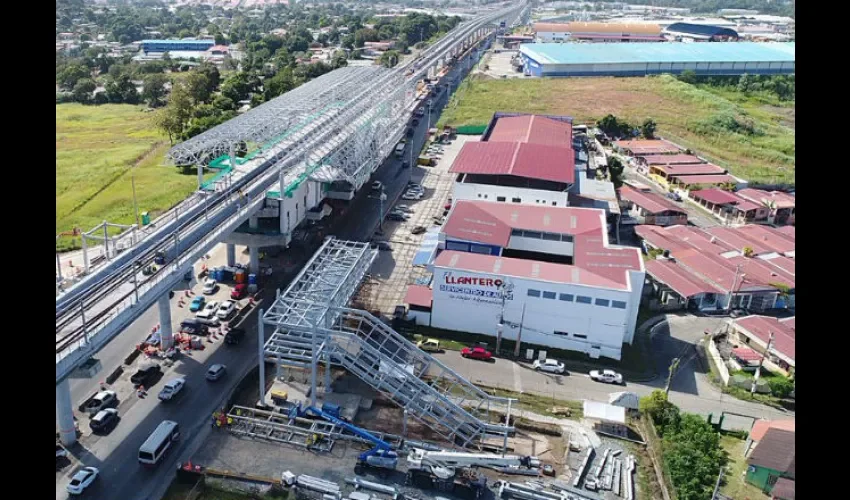 Línea 2 del Metro de Panamá.