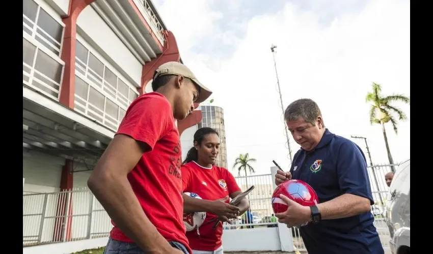 Hernán Darío Gómez es el técnico de la Selección Mayor de Fútbol de Panamá.