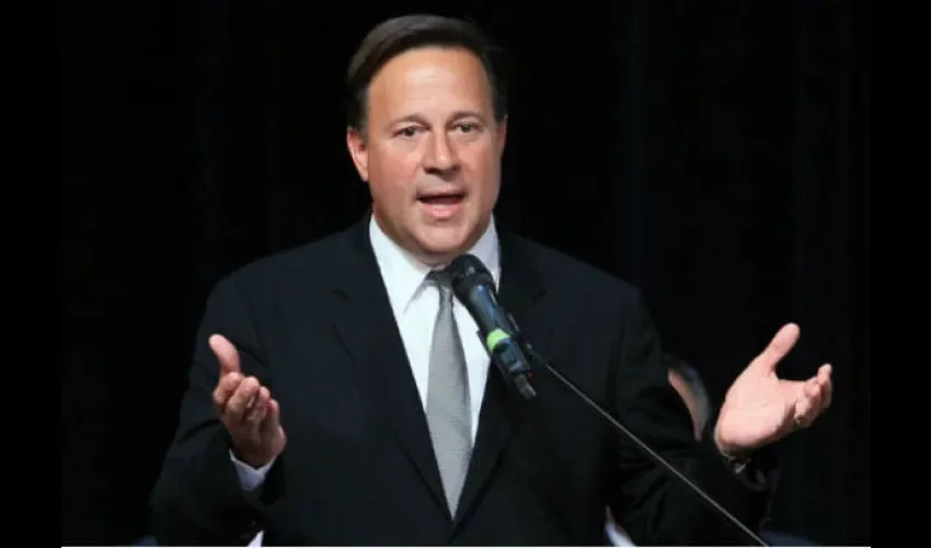 Juan Carlos Varela.