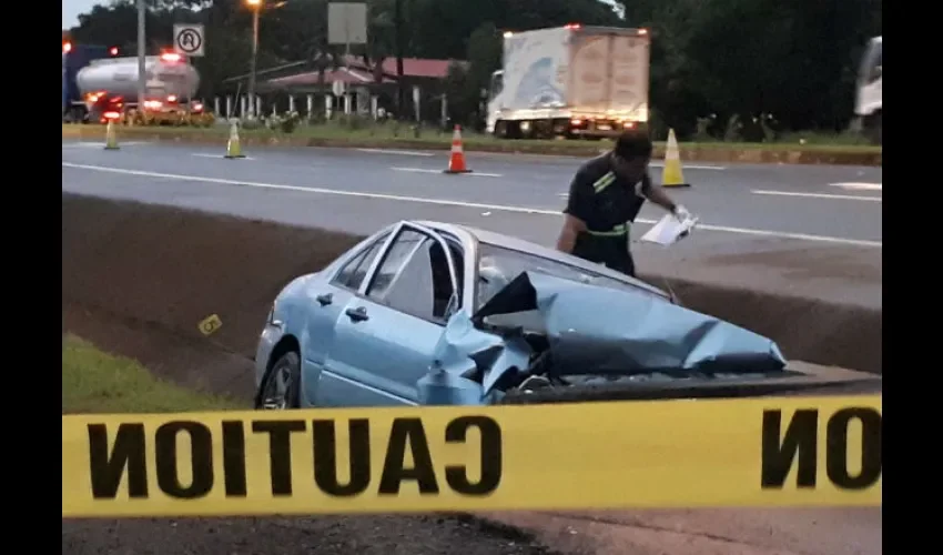 Accidente de tránsito en Chiriquí.