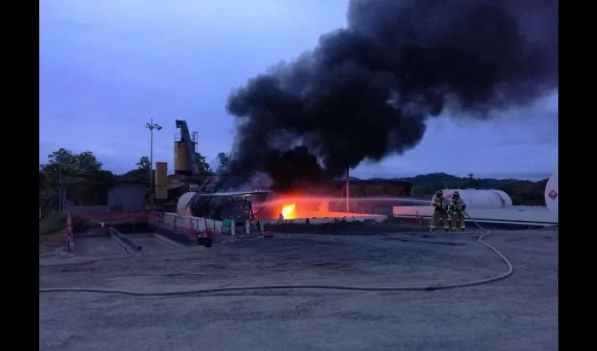 Incendio en Atalaya de Veraguas. 