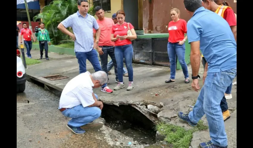 Foto ilustrativa del recorrido del alcalde capitalino. Cortesía 