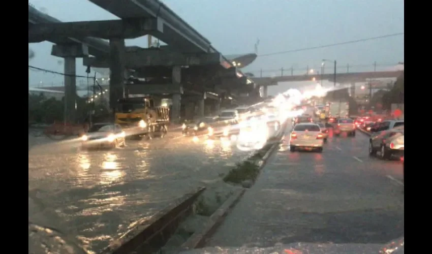 Lluvia en Panamá.