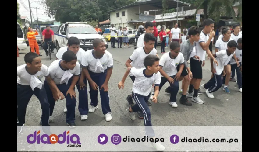 11 escuelas del corregimiento participaron de las actividades deportivas. Foto: Jesús Simmons