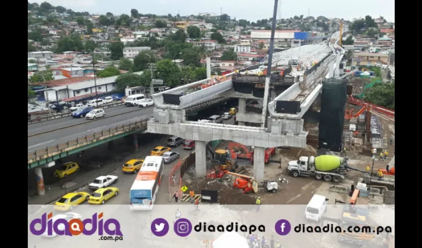 La Línea 2 del Metro avanza a buen ritmo. Foto: Jesús Simmons