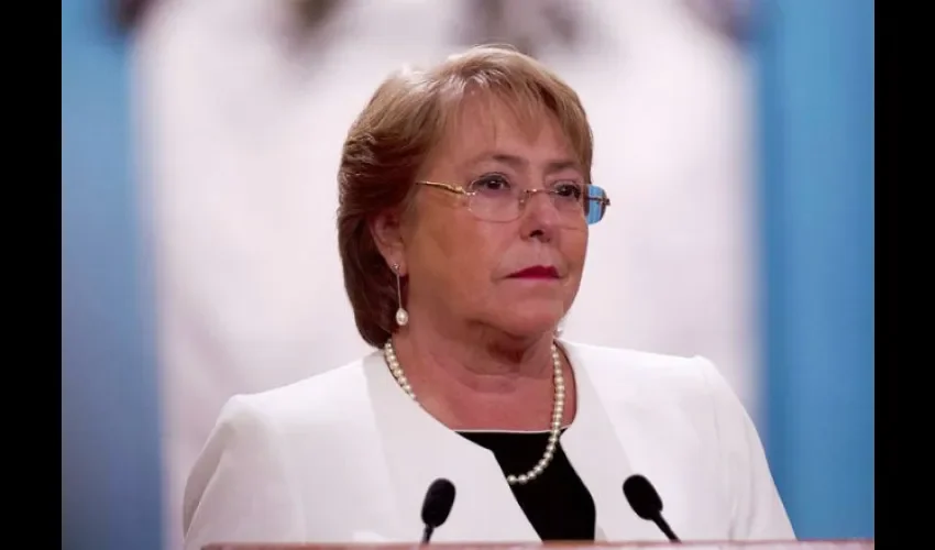 Michelle Bachelet.