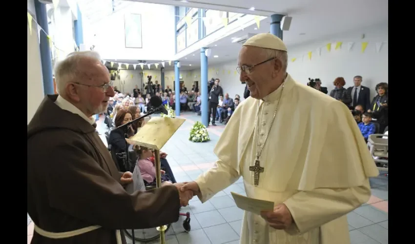 Foto ilustrativa del papa. 