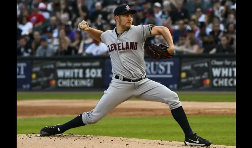 Trevor Bauer es uno de los mejores lanzadores en la rotación de los Indios de Clevaland.