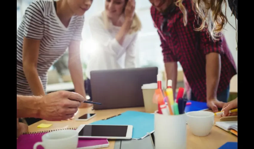 Los jóvenes buscan ser profesionales para salir adelante. Foto: Cortesía