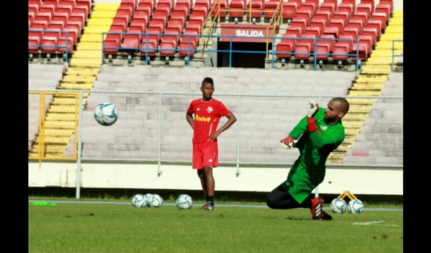 El portero panameño Luis "Manotas" Mejía. Foto: Anayansi Gamez