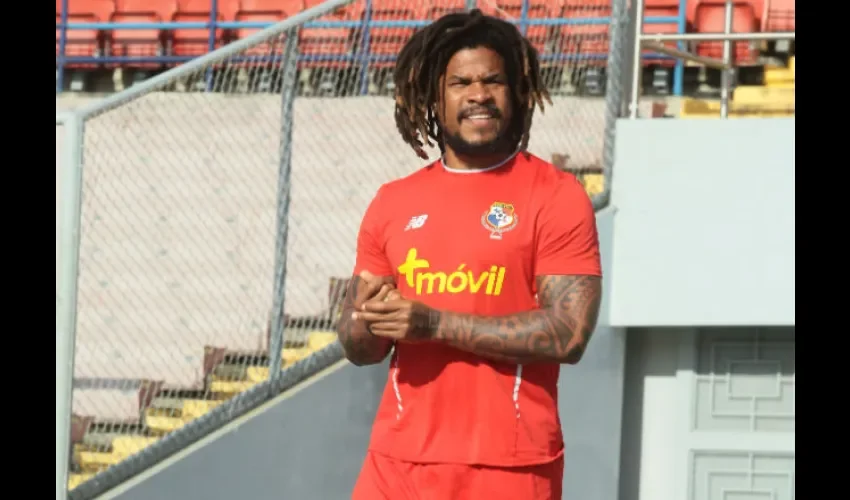 El jugador panameño Román Torres. Foto: Anayansi Gamez