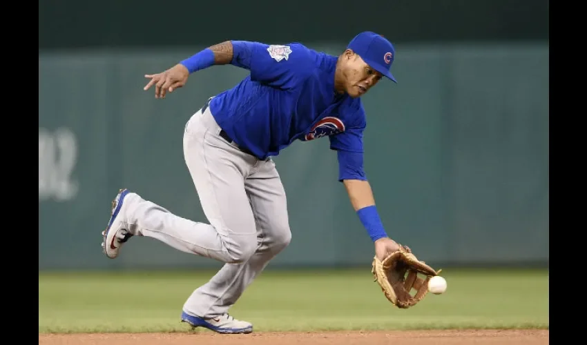 El pelotero Addison Russell. Foto: AP