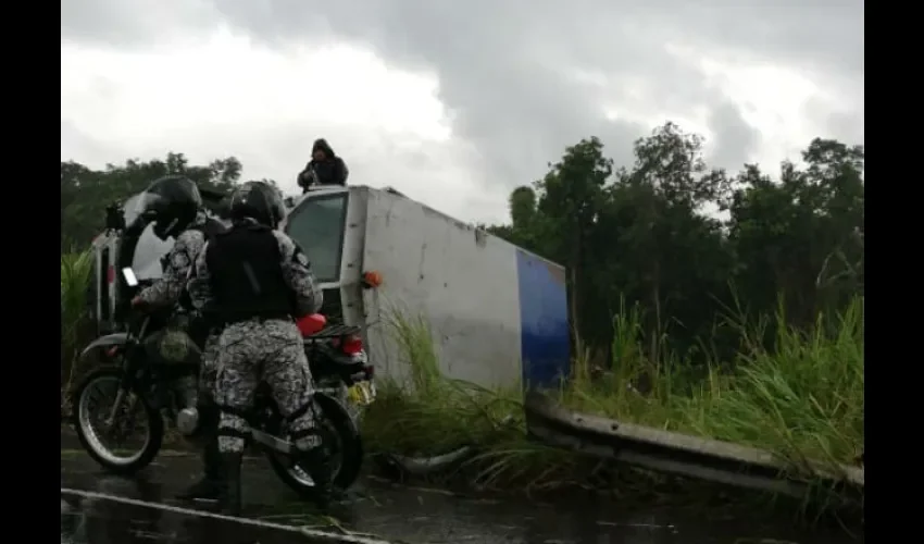 Foto ilustrativa del área del accidente. Cortesía. 