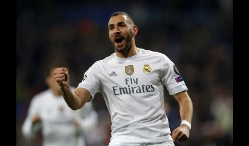 El delantero Karim Benzema. Foto: AP 