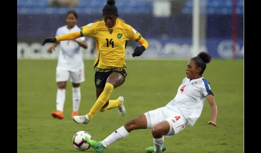 Panamá perdió en la tanda de panales ante Jamaica. Foto:EFE