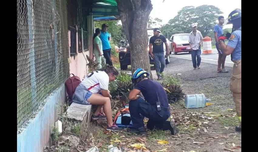 En Herrera, cinco heridos deja triple colisión en la vía a Pesé 