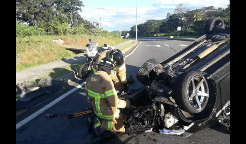 Accidente de tránsito en Chiriquí.