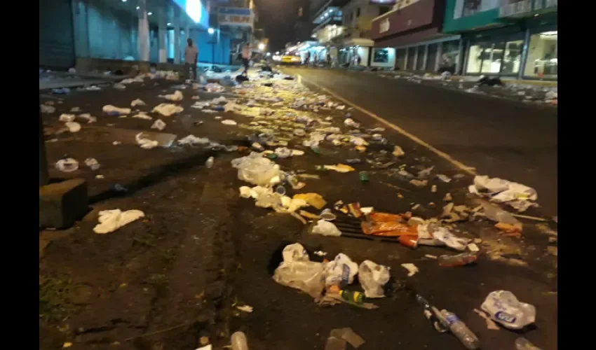 Foto ilustrativa del estado de las calles en La Chorrera. Foto: Santos J. Oliveros C. 