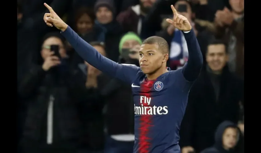 El jugador Kylian Mbappe. Foto: AP