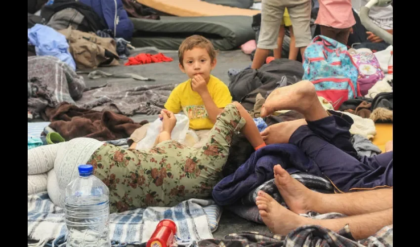 Pasan hambre e incomodidades. Foto: EFE