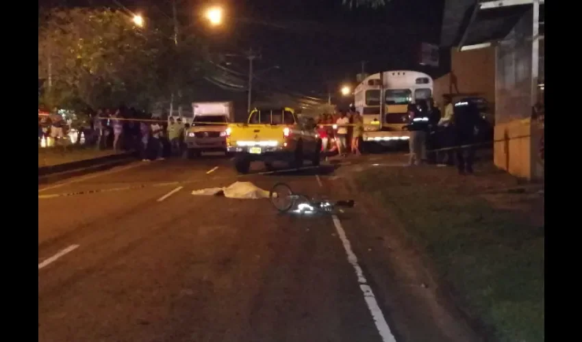 Accidente de tránsito en Arraiján.