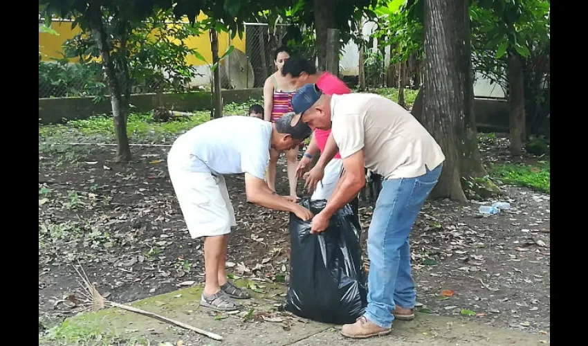 Foto ilustrativa de la recolección de basura. 