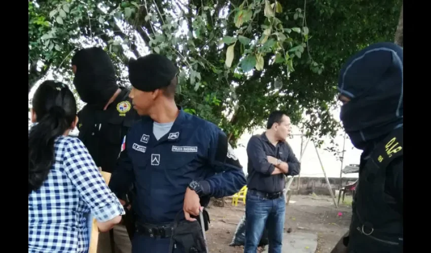 Operativo policial en Coclé. 