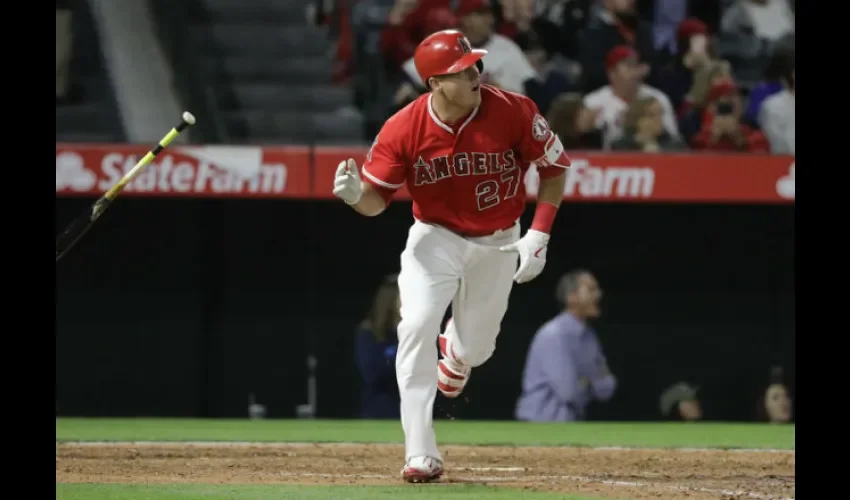 Mike Trout  es catalogado como uno de los jugadores más completos en las mayores.