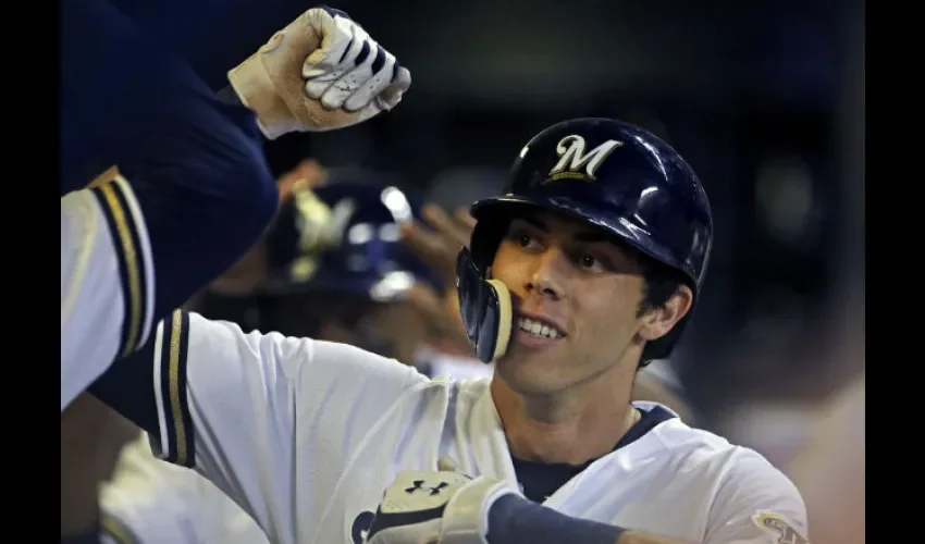 Christian Yelich se ganó el premio al Jugador Más Valioso de la Liga Nacional.