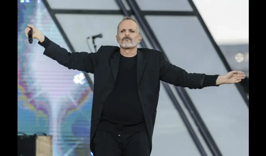 Miguel Bosé. 