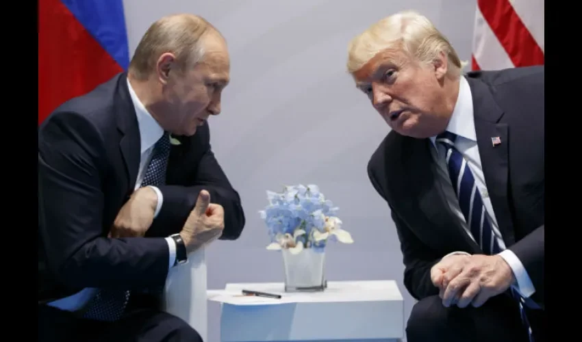 Donald Trump y Vladímir Putin.