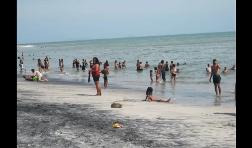 La playa Gorgona tiene olas muy fuertes, tenga cuidado. Foto: Epasa