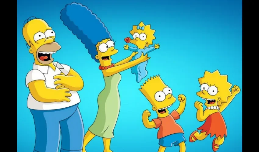 Foto ilustrativa de Los Simpson. Cortesía 